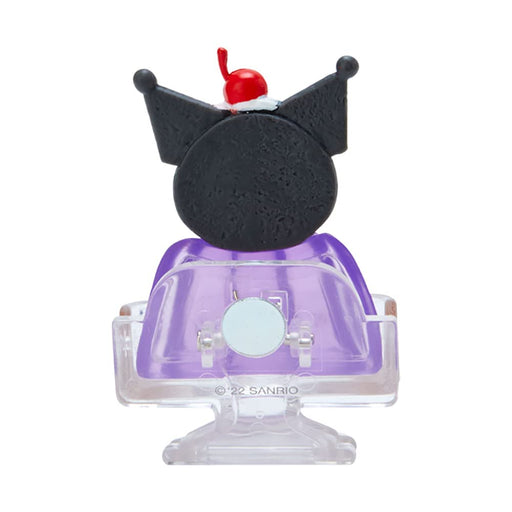 Sanrio Kuromi Clip with Jelly Magnet Cafe Sanrio 2nd Store ABS 5x4x7cm 136492_2