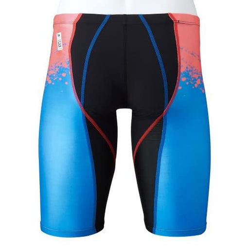 MIZUNO N2MB1031 Men's Swimsuit FX SONIC Prism Half Spats Black/Pink Size S NEW_2
