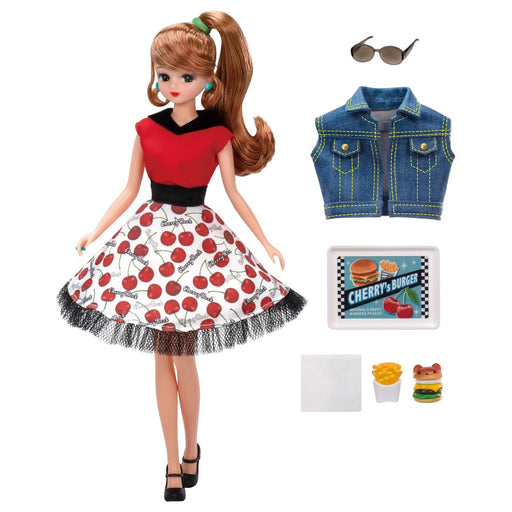 TAKARA TOMY Licca-chan Doll #Licca #Rockabilly Cherry Fashion Doll Plastic NEW_2