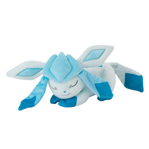 TAKARATOMY A.R.T.S Pokemon Sleeping Friend Plush S Glaceon W33cm Polyester NEW_1