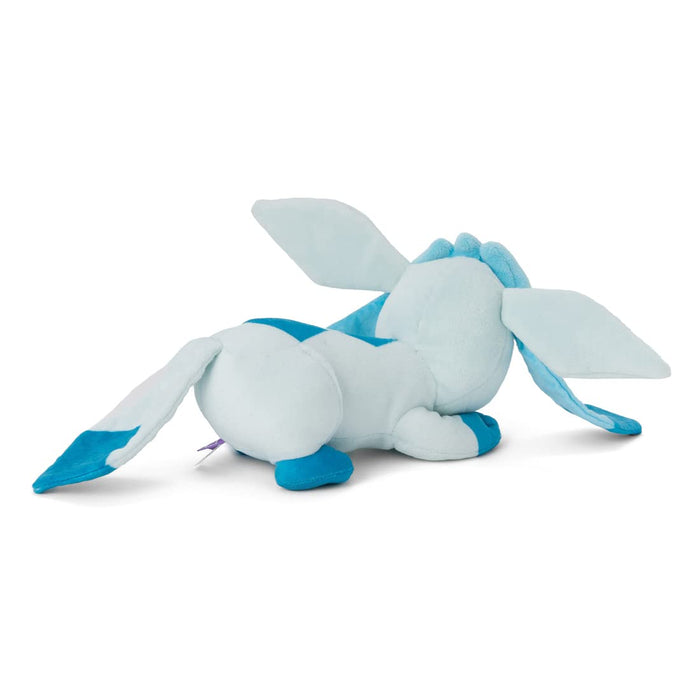 TAKARATOMY A.R.T.S Pokemon Sleeping Friend Plush S Glaceon W33cm Polyester NEW_2