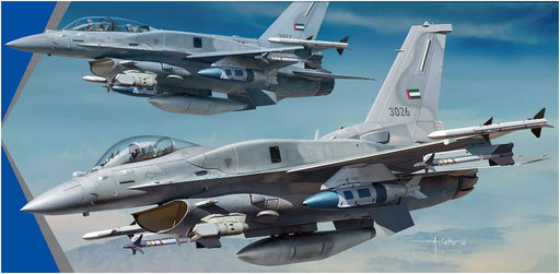 KINETIC 1/48 UAE Air Force F-16E/F Desert Vipers Block 60 Model Kit ‎KNE48136_1