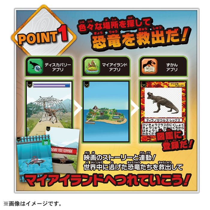 TAKARA TOMY Jurassic World Smart Gadget Dynogate Action Figure Battery Powered_7