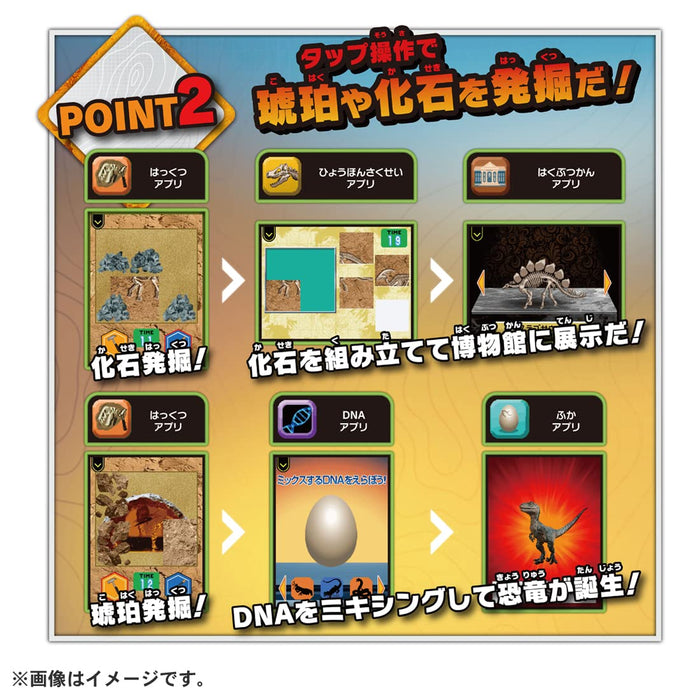 TAKARA TOMY Jurassic World Smart Gadget Dynogate Action Figure Battery Powered_8