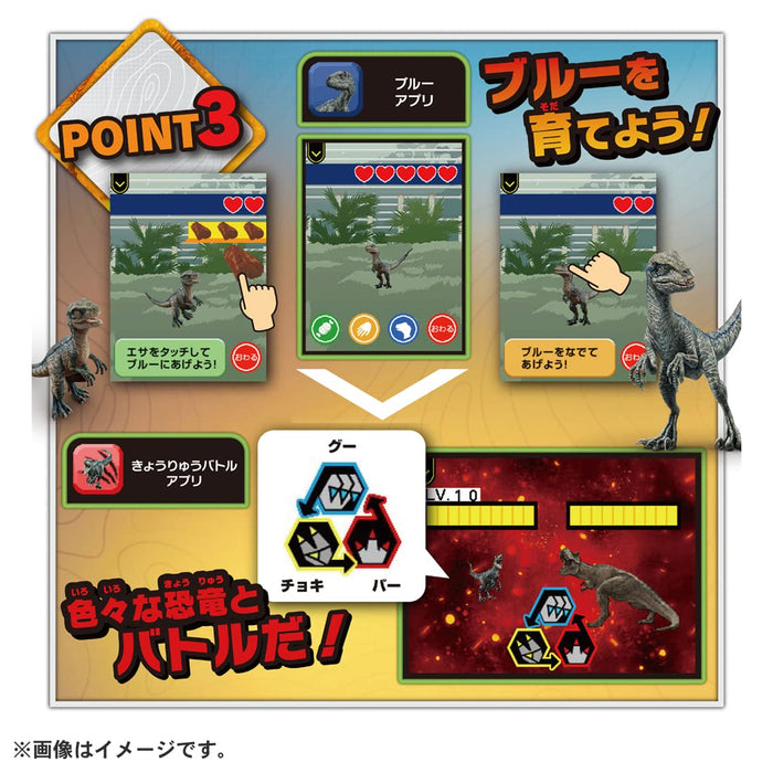 TAKARA TOMY Jurassic World Smart Gadget Dynogate Action Figure Battery Powered_9