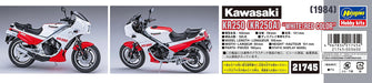 Hasegawa 1/12 Kawasaki KR250 KR250A WHITE/RED COLOR Plastic Model kit 21745 NEW_6