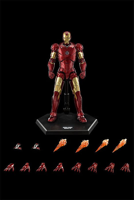 Marvel Studios The Infinity Saga DLX Iron Man Mark 3 1/12 scale Action Figure_5