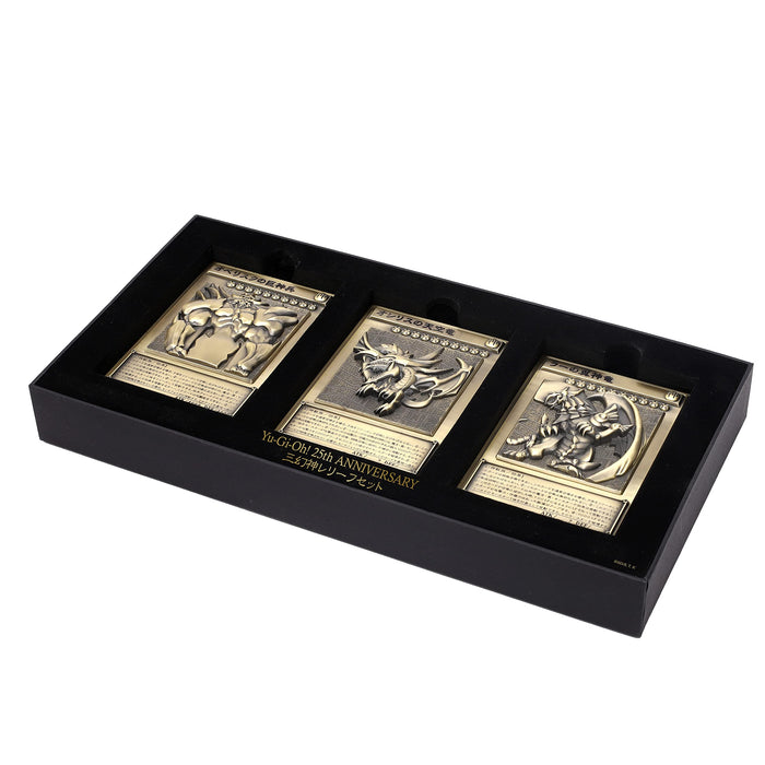 Movic Yu-Gi-Oh Duel Monsters Egyptian God Cards relief set 89x127x3mm Zinc Alloy_3