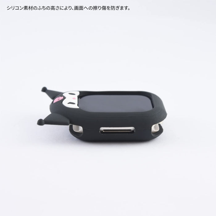 Gourmandies Sanrio Kuromi Silicone Case for Apple Watch 41/40mm SANG-232KU NEW_3