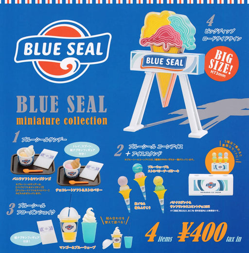 Kenelephant Color Random BLUE SEAL Miniature Collection Set of 4 Gashapon toys_1