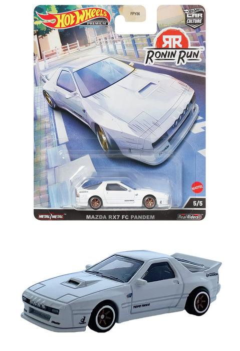 Hot Wheels 1/64 Car Culture Ronin Run Mazda RX7 FC Pandem HCJ86 Diecast Car NEW_1