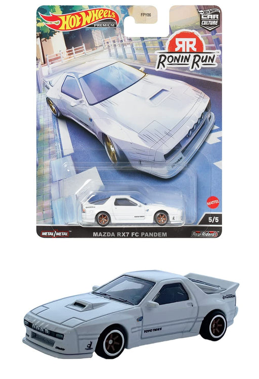 Hot Wheels 1/64 Car Culture Ronin Run Mazda RX7 FC Pandem HCJ86 Diecast Car NEW_1