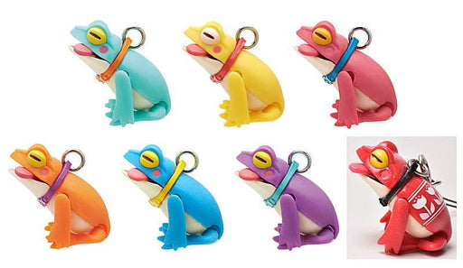 Kitan Club Osanpo Frog Basic Retro Pop Set of 7 Full Complete Set Gashapon toys_2