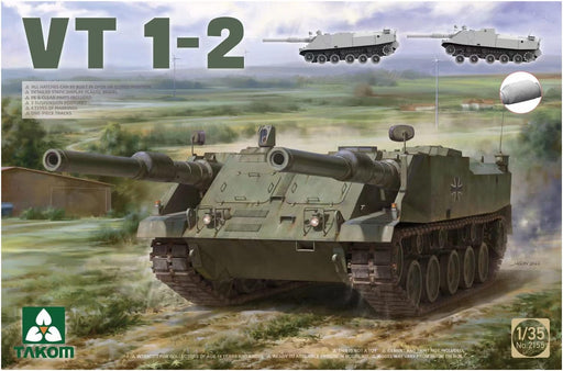 Takom 1/35 west german army VT 1-2 Plastic Model Kit TKO2155 NEW from Japan_2
