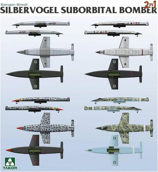 Takom 1/72 Silbervogel Suborbital Bomber 2 in 1 Plastic Model Kit TKO5017 NEW_2