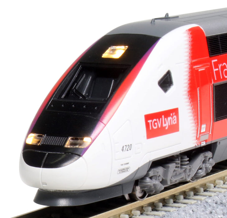 KATO N Gauge TGV Lyria Euroduplex 10-Car Set 10-1762 Model Railroad Supplies NEW_4