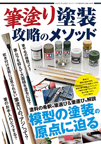 Model Art Extra Number Methods of Brush Painting (Book) NEW from Japan_1