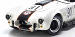 Kyosho Original 1/18 Shelby Cobra 427 S/C ESSEX WIRE #91 White Blue KS08047EW_4