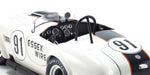 Kyosho Original 1/18 Shelby Cobra 427 S/C ESSEX WIRE #91 White Blue KS08047EW_5