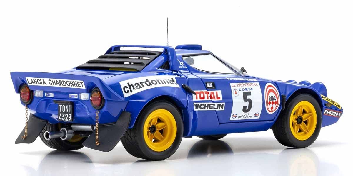 Kyosho Original 1/18 Lancia Stratos HF 1976 Tour de Corse #5 KS08130C Model Car_2