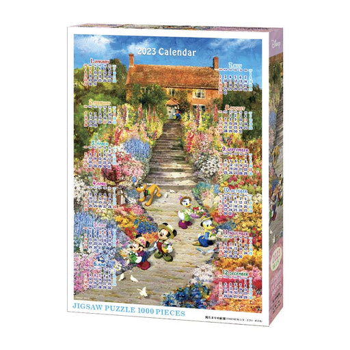 Disney Garden of the Sun 2023 Calendar 1000 Piece Puzzle Tenyo D-1000-092 NEW_1