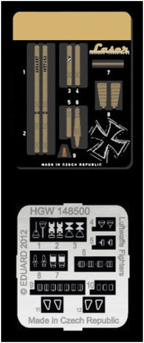 1/48 messerschmitt Me262A Schwalbe Orlon Fabric Seatbelts Model Parts HGW148573_1