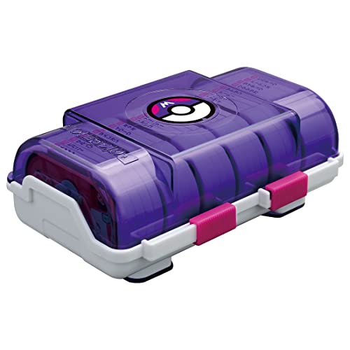 TAKARATOMY A.R.T.S Pokemon Mezasta Tag Box Master Clear Ver. Holds 24 tags NEW_1