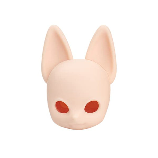 GENESIS Furry Fox Resin Head for Piccodo Deform Doll 12cm Eye Parts Doll White_1