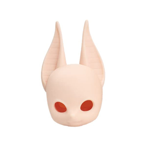 GENESIS Furry Fox Resin Head for Piccodo Deform Doll 12cm Eye Parts Doll White_2