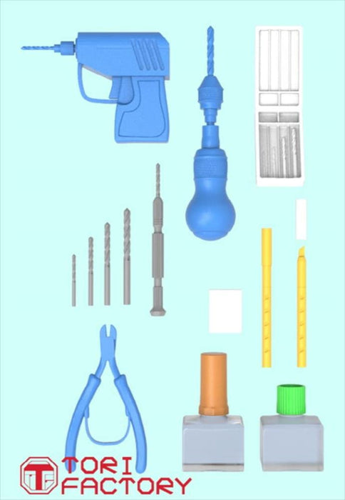 Tori Factory 1/12 IDEA series figure model making tool set 1 with etching ID-10_3