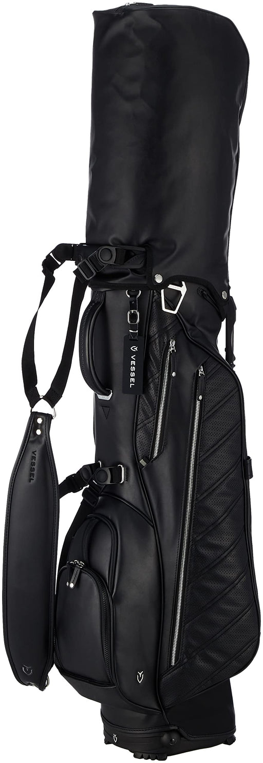 VESSEL Golf Men's Stand Caddy Bag VLS LUX 7.5 x 47 inch 2.8kg Black 7530221 NEW_1