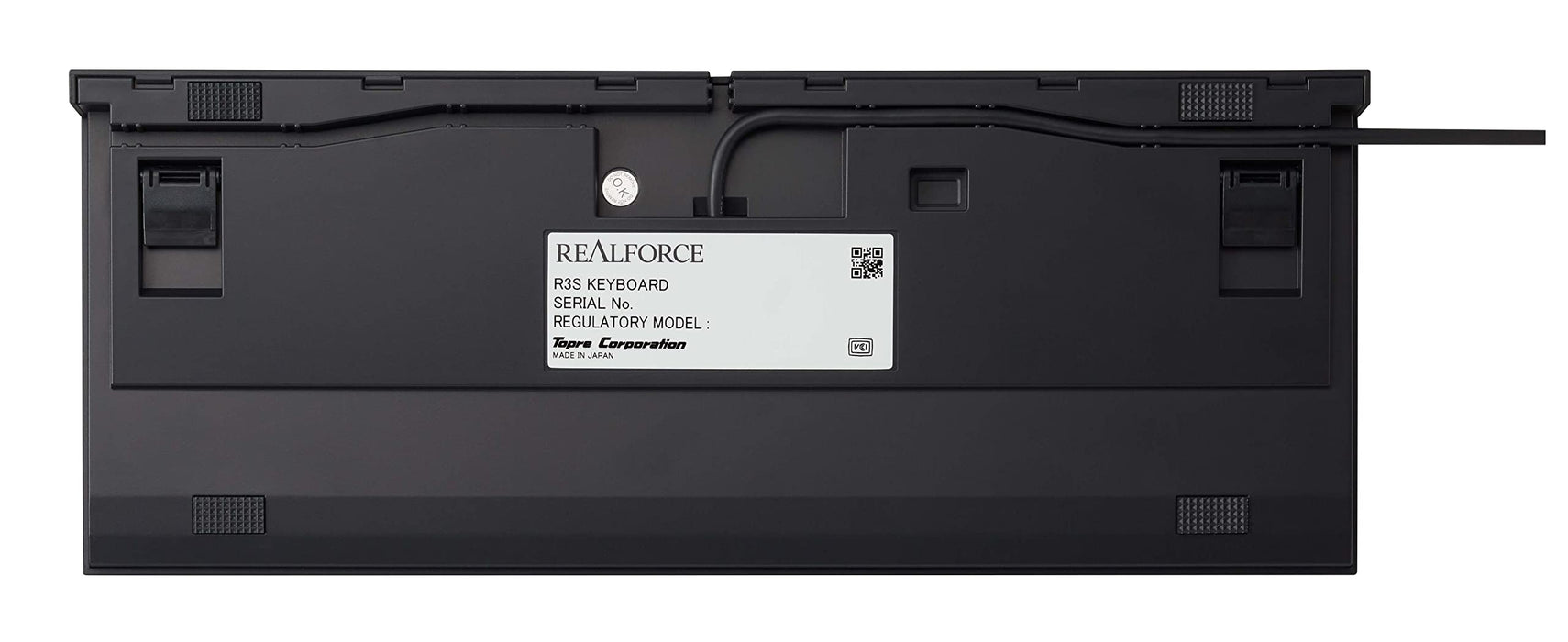 Topre REALFORCE R3S Keyboard Quiet USB TKL Size Japanese 91 keys Black R3SC13_2