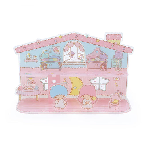 Sanrio Little Twin Stars Custom Acrylic House 296309 19x7x11cm Assembly Kit NEW_1