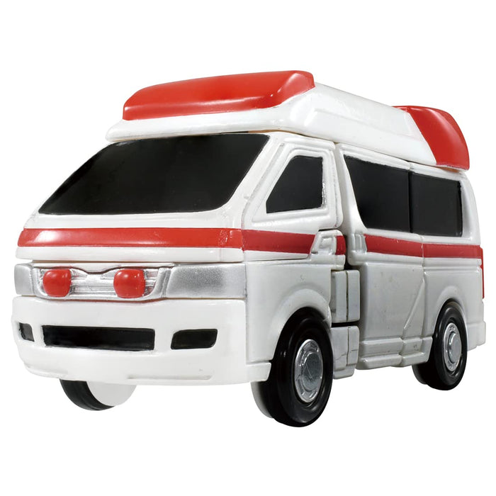 TAKARA TOMY Tomica JOBRAVER JB03 MEDI BRAVER TOYOTA HIMEDIC AMBULANCE Figure NEW_2