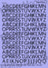 Matho Models MH80024 Decal Letters (UPPERCASE) Black 8mm Plastic Model Parts NEW_4