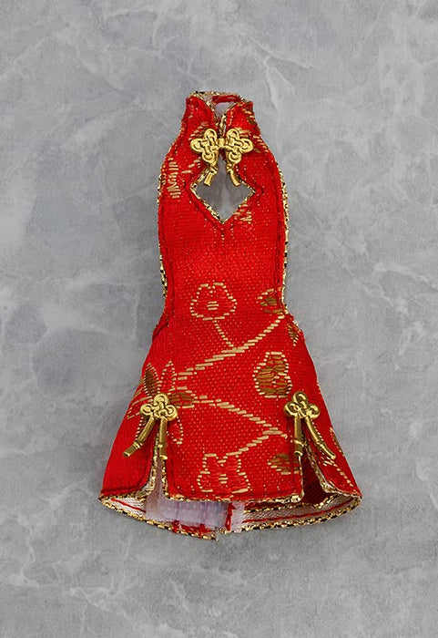 Max Factory figma Styles Mini Skirt Chinese Dress Outfit Nylon Red M06829 NEW_3