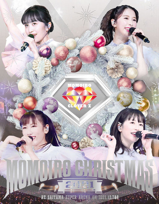 Momoiro Clover Z Momoiro Christmas 2021 Saitama Super Arena Blu-ray KIXM-504 NEW_1