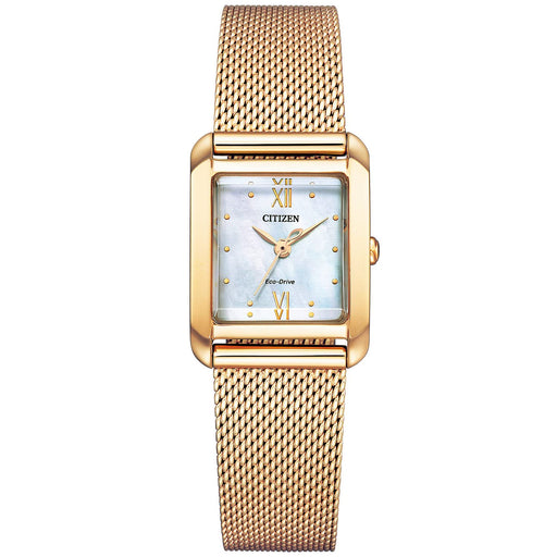 Citizen Watch EW5593-64D Women's Gold Stainless Steel sustainable watch NEW_1