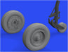 Eduard 1/48 A-1J Wheels for Tamiya Plastic Model Parts EDU648761 NEW from Japan_3