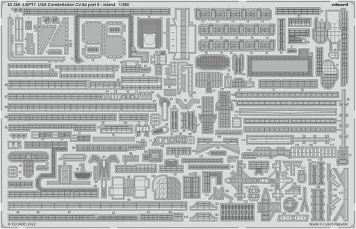 1/350 US Navy Aircraft Carrier CV-64 Constellation Etching Parts Part 5 EDU53285_1