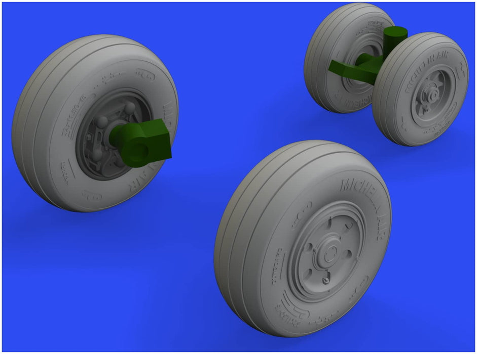Eduard 1/48 EA-18G Wheels for Meng Model Plastic Model Parts EDU648774 NEW_3
