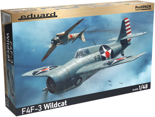 Eduard 1/48 US Navy F4F-3 Wildcat ProfiPACK Plastic model Kit EDK82201 NEW_1
