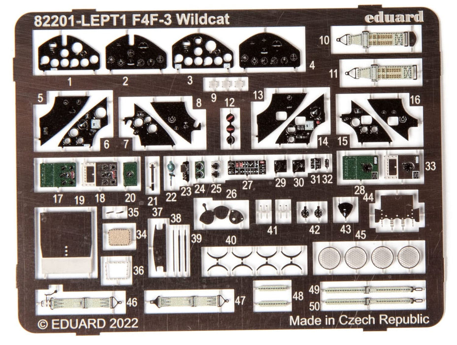 Eduard 1/48 US Navy F4F-3 Wildcat ProfiPACK Plastic model Kit EDK82201 NEW_3