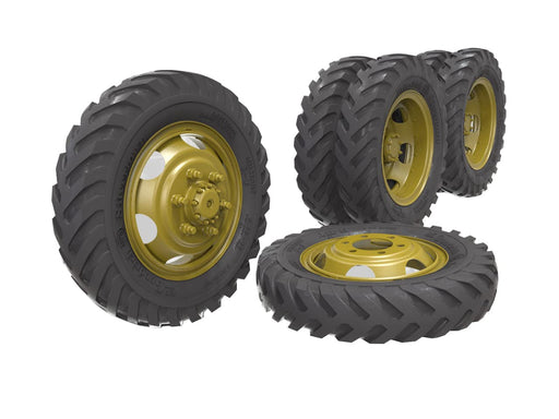 1/35 Sagged Wheel Set For Us 2,5T Truck Directional, B.F.Goodrich FM35058 NEW_1