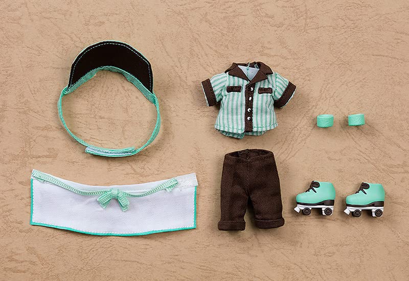 Good Smile Company Nendoroid Doll Outfit Set Diner Boy Green G12948 Cloth NEW_2