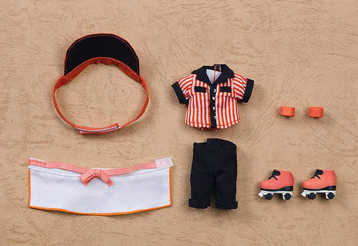 Good Smile Company Nendoroid Doll Outfit Set Diner Boy Orange G12949 Cloth NEW_2