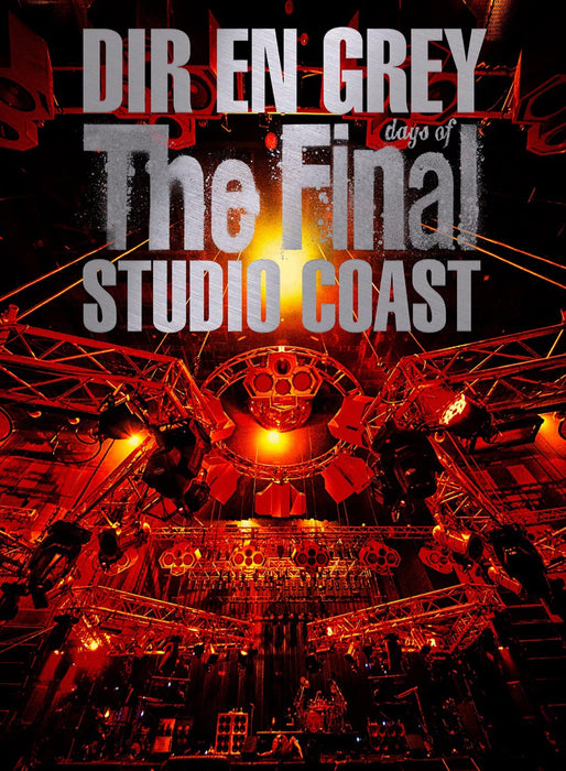 DVD DIR EN GREY THE FINAL DAYS OF STUDIO COAST First Limited Edition SFBD-73 NEW_1