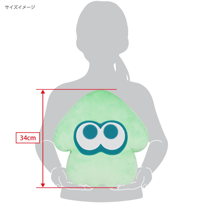 Splatoon3 ALL STAR COLLECTION Cushion Squid Light Blue W33xD11xH34cm ‎201140 NEW_5