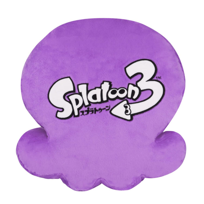 Sanei Boeki Splatoon3 All Star Collection Cushion Octopus Purple 34cm 201188 NEW_3
