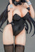 Ikomochi Original Black Bunny Aoi 1/6 scale Plastic Painted Figure EN92485 NEW_5